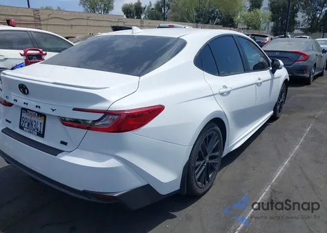 2025 Toyota Camry Xse/Xle/Le/Se from USA, damaged, VIN 4T1DAACK1SU553104